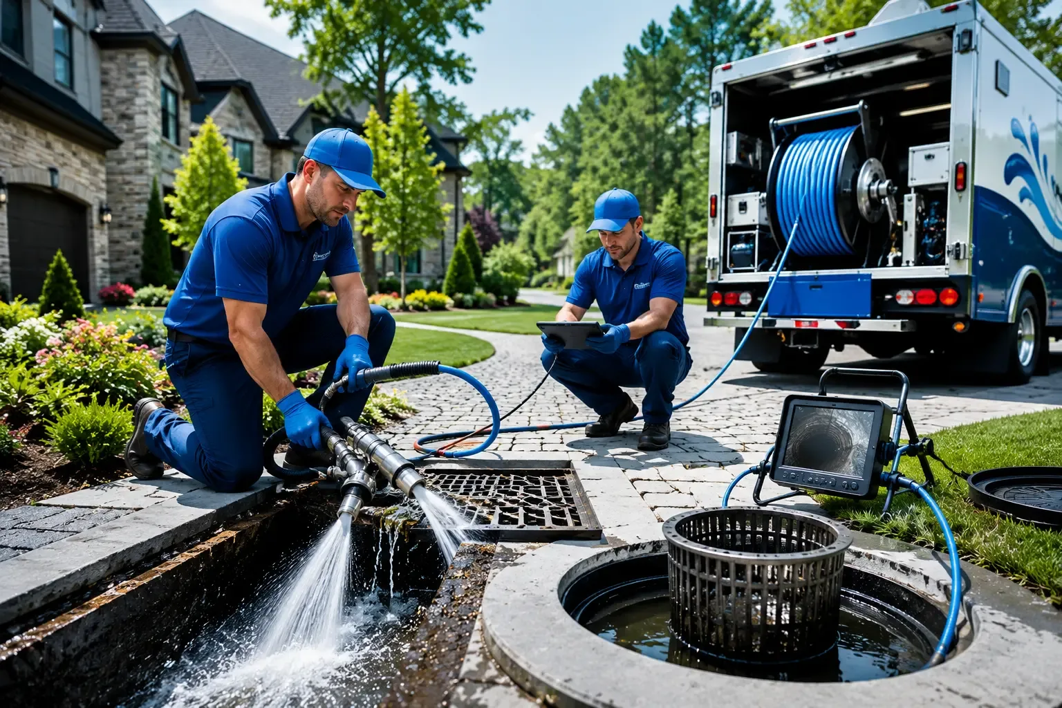 Local outdoor drain cleaning professionals in Lonedell, MO